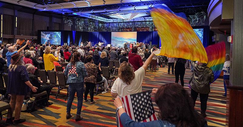 Worship flags