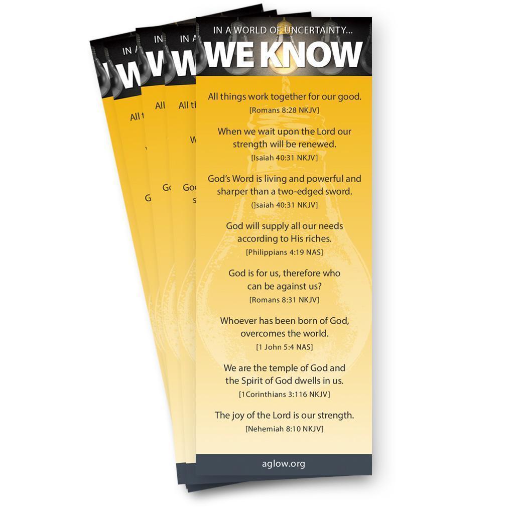 We Know Bookmarks