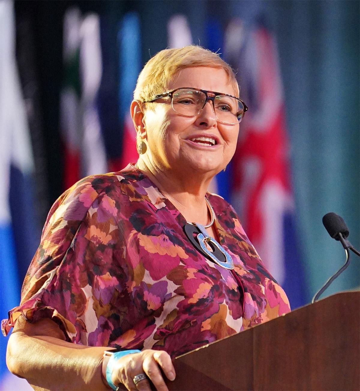Nancy McDaniel, President/CEO Aglow International Nancy McDaniel, President/CEO Aglow International