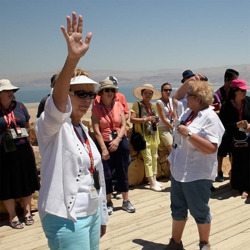 Prayer at Masada